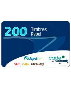 TIMBRES ASPEL SELLADO CFDI 200