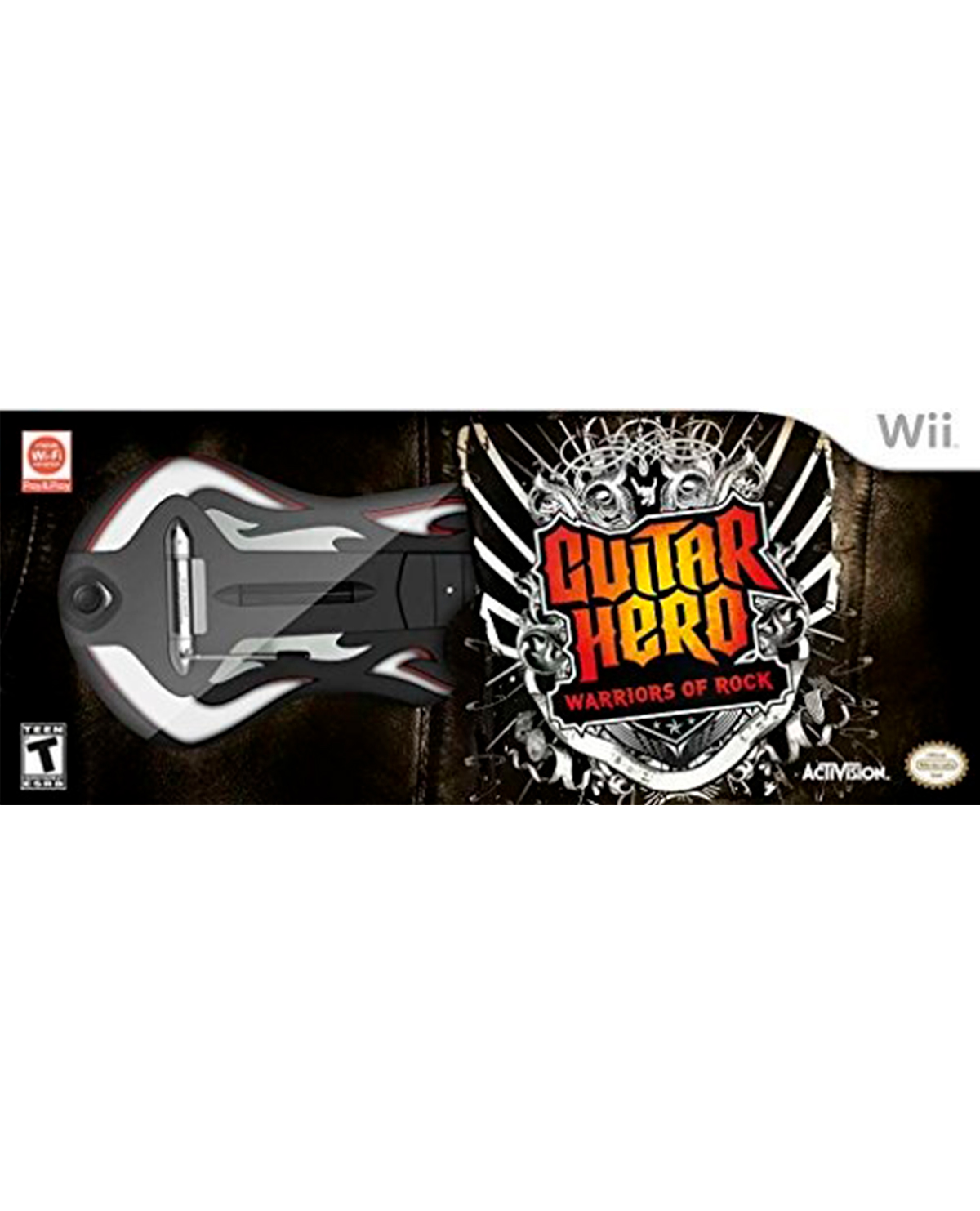 GUITAR HERO WARRIORS OF ROCK GUITAR BUNDLE