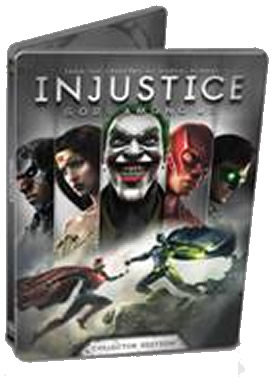 INJUSTICE GODS AMONG US STEELBOOK