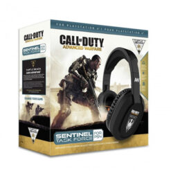 HEADSET PLAYSTATION 4 TURTLE BEACH CALL OF DUTY AW SENTINEL TASK FORCE NEGRO
