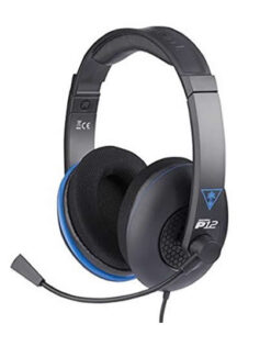 HEADSET PLAYSTATION 4 TURTLE BEACH EAR FORCE P12 NEGRO Y AZUL