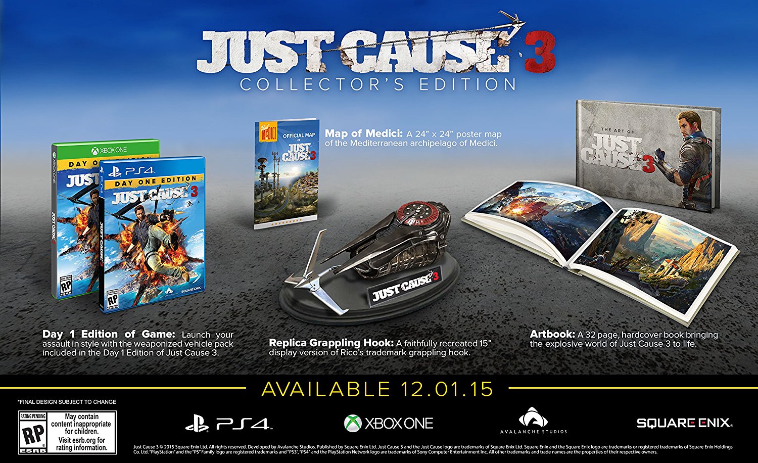 JUST CAUSE 3 COLLECTORS EDITION - Image 2