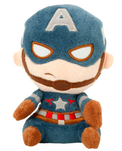PELUCHE MOPEEZ MARVEL CAPITAN AMERICA 13 CM