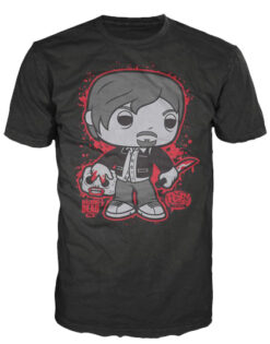 PLAYERA THE WALKING DEAD POP DARYL DIXON NEGRA CHICA