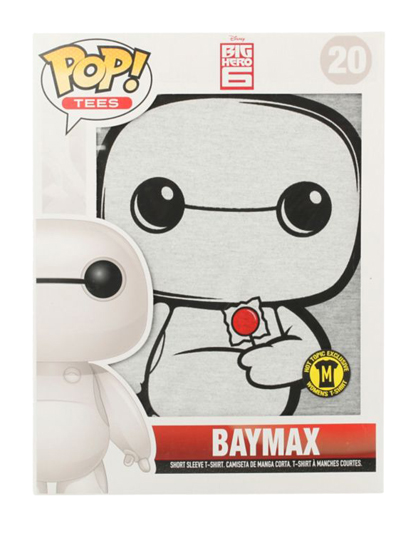 PLAYERA BIG HERO 6 POP BAYMAX GRIS CHICA - Image 2