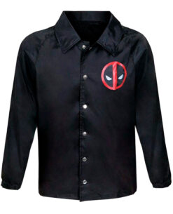 CHAMARRA MARVEL DEADPOOL NEGRA CHICA