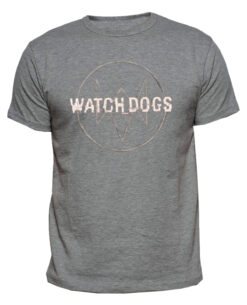 PLAYERA WATCH DOGS LOGO NEGRA XGRANDE