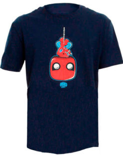 PLAYERA SPIDERMAN POP NEGRA MEDIANA