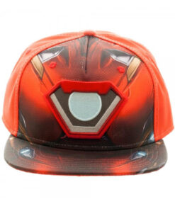 GORRA SNAPBACK IRON MAN NARANJA