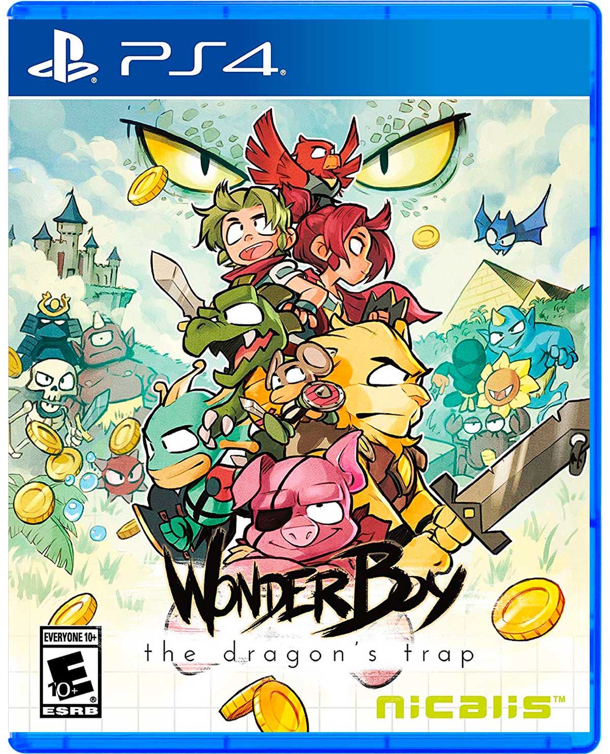 WONDER BOY THE DRAGONS TRAP