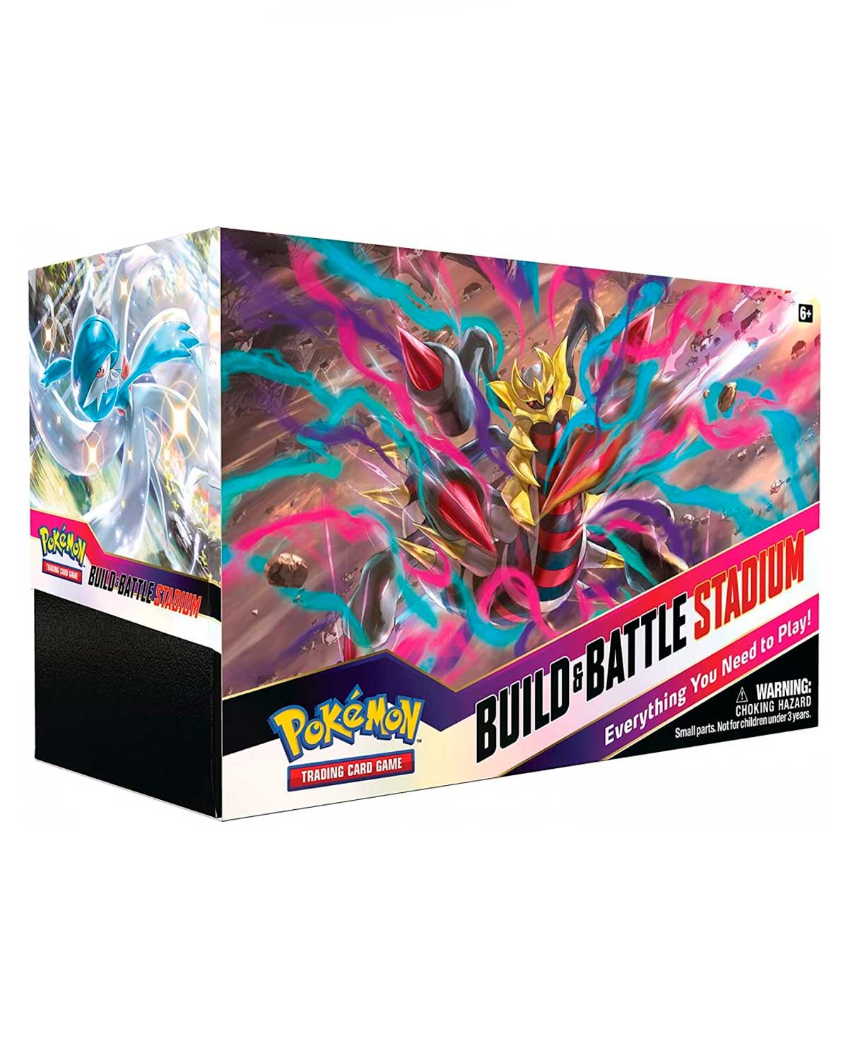 POKEMON TRADING CARD GAME SWORD AND SHIELD 11 LOST ORIGIN BUILD AND BATTLE STADIUM