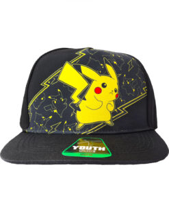 GORRA BIOWORLD NEGRA PIKACHU