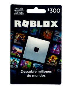 TARJETA ROBLOX 300