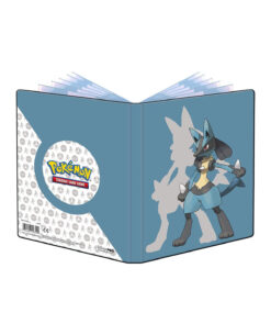 PORTAFOLIO TRADING CARD GAME ULTRA PRO LUCARIO 4 POCKET