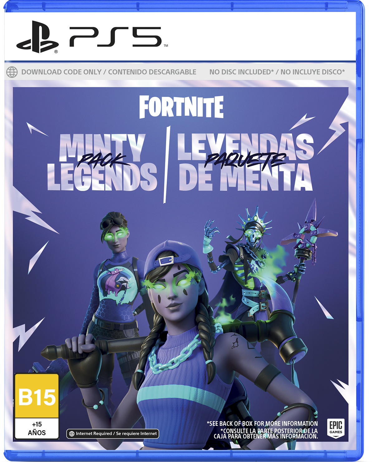 FORTNITE MINTY LEGENDS BUNDLE