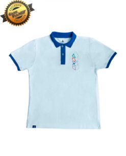 PLAYERA BLANCA POLO MONUMENTS PLAYSTATION GRANDE