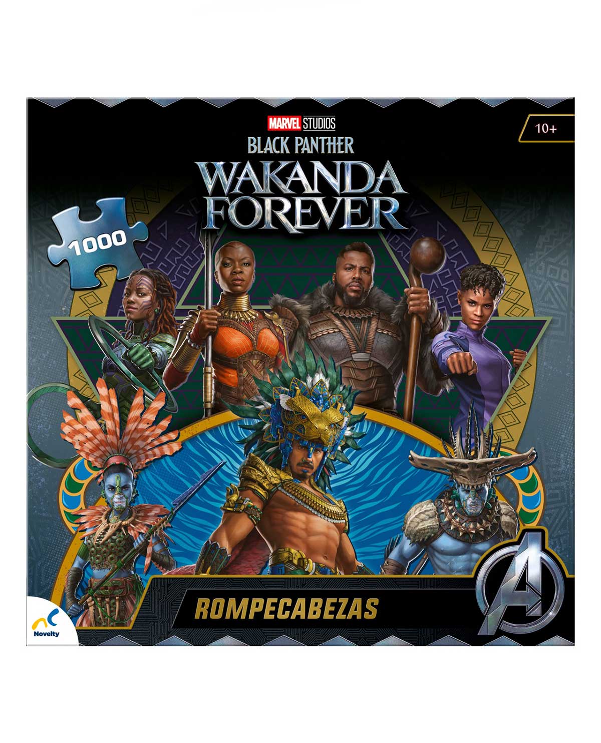ROMPECABEZAS COLECCIONABLE BLACK PANTHER WAKANDA FOREVER - Image 3