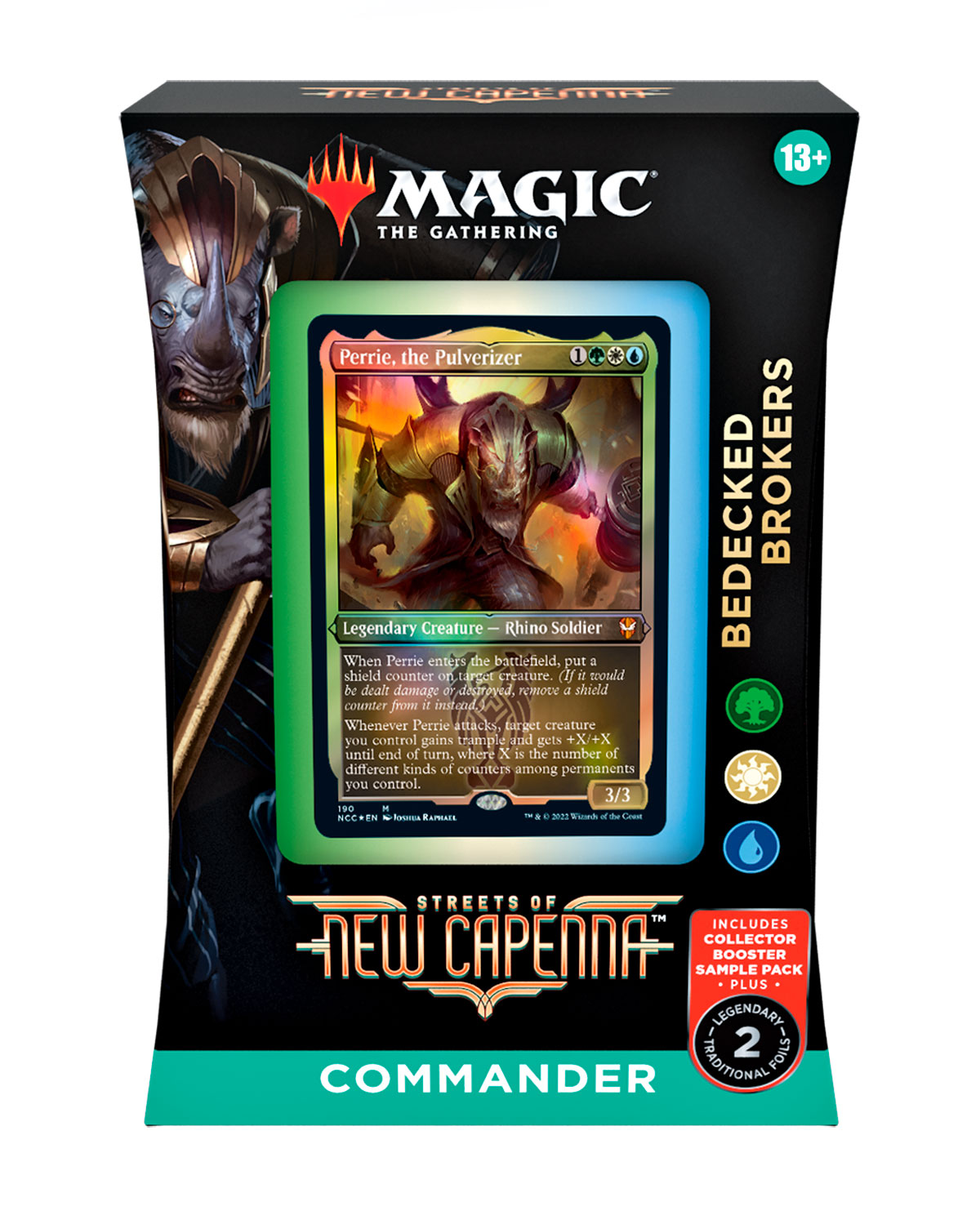 MAGIC THE GATHERING STREETS OF NEW CAPENNA COMMANDER DECK BEDECKER BROKERS INGLES