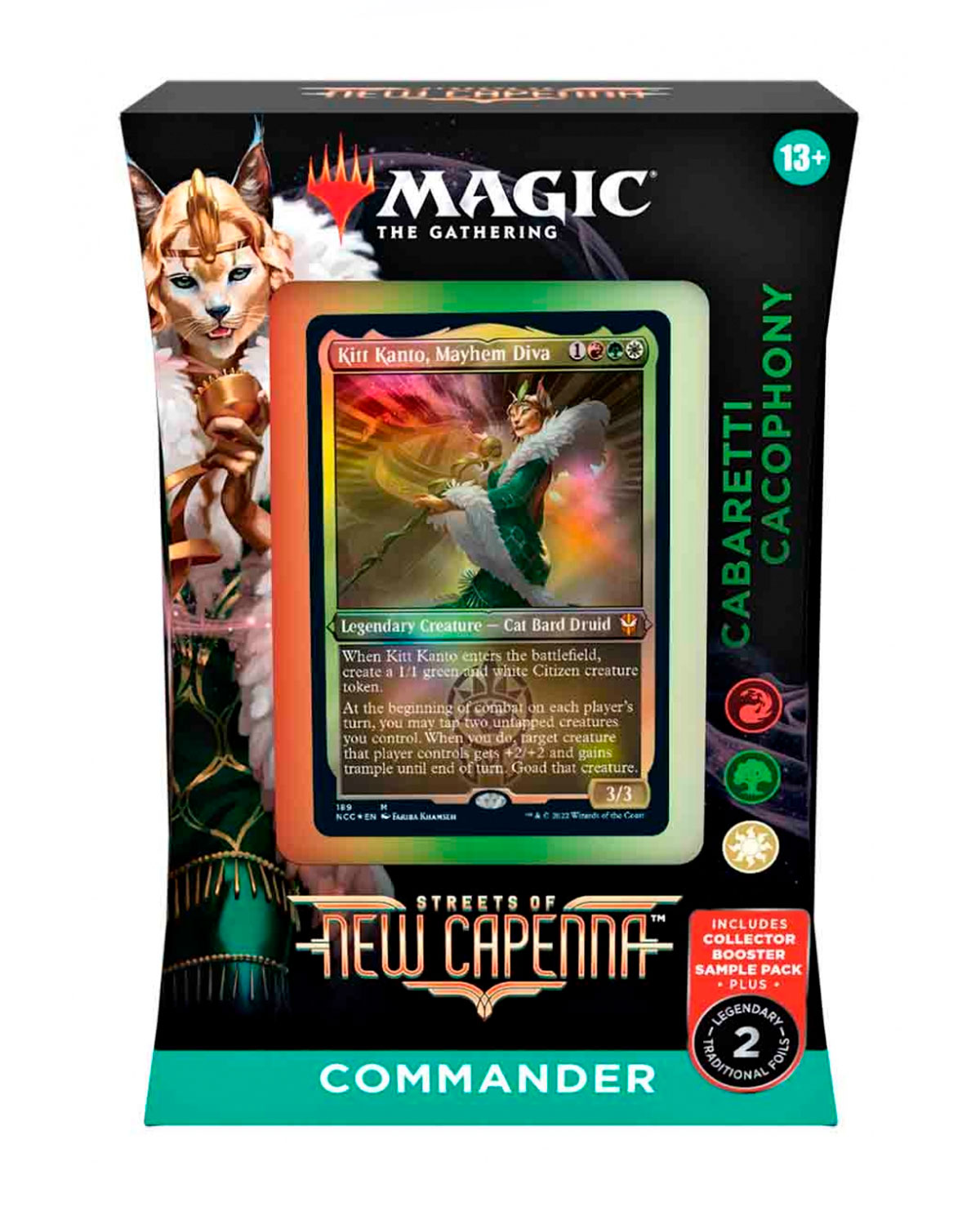 MAGIC THE GATHERING STREETS OF NEW CAPENNA COMMANDER DECK CABARETTI CACOPHONY