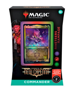 MAGIC THE GATHERING STREETS OF NEW CAPENNA COMMANDER DECK RIVETEER RAMPAGE INGLES