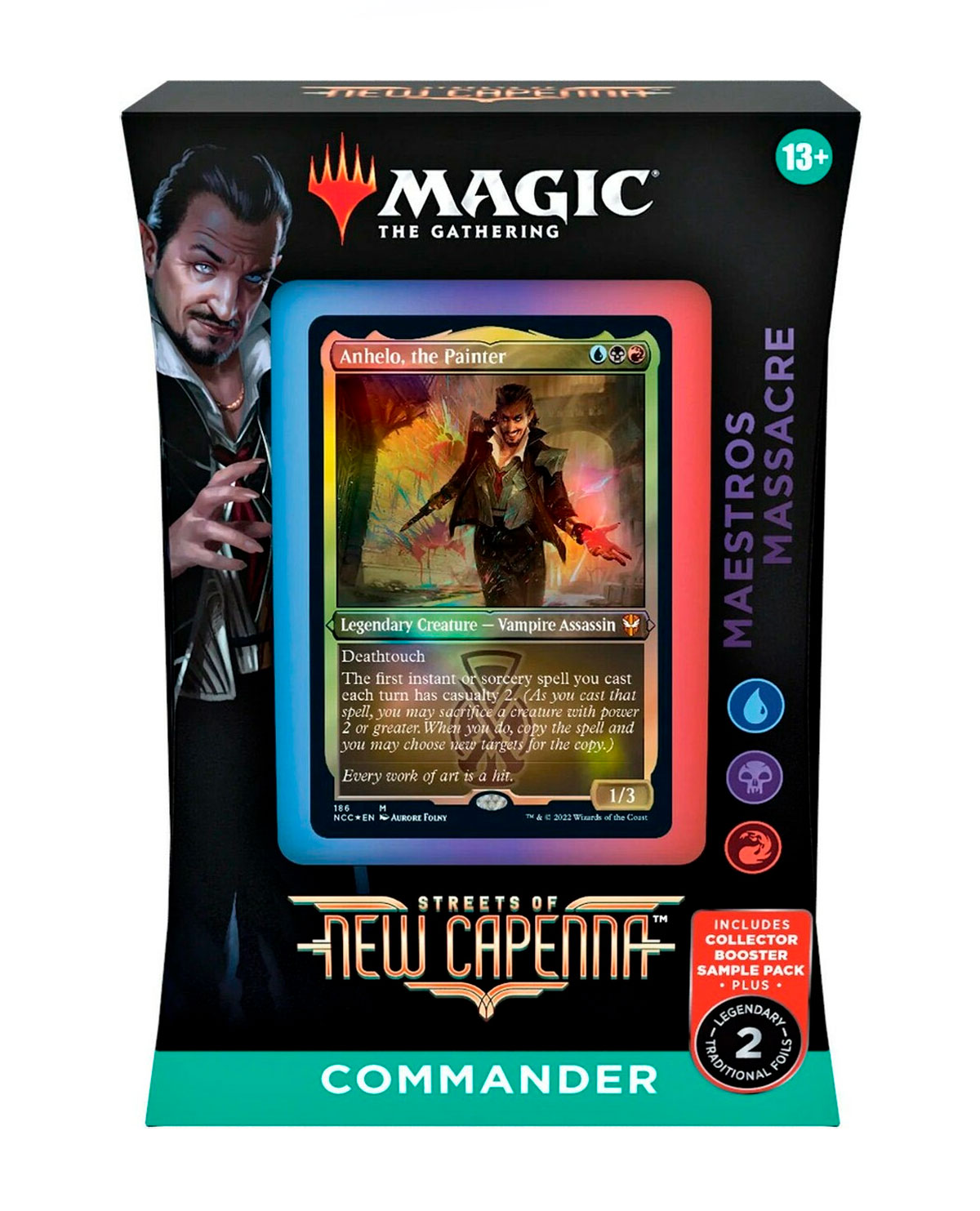 MAGIC THE GATHERING STREETS OF NEW CAPENNA COMMANDER DECK MESTROS MASSACRE INGLES