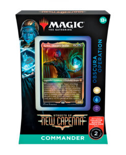 MAGIC THE GATHERING STREETS OF NEW CAPENNA COMMANDER DECK OBSCURA OPERATION INGLES