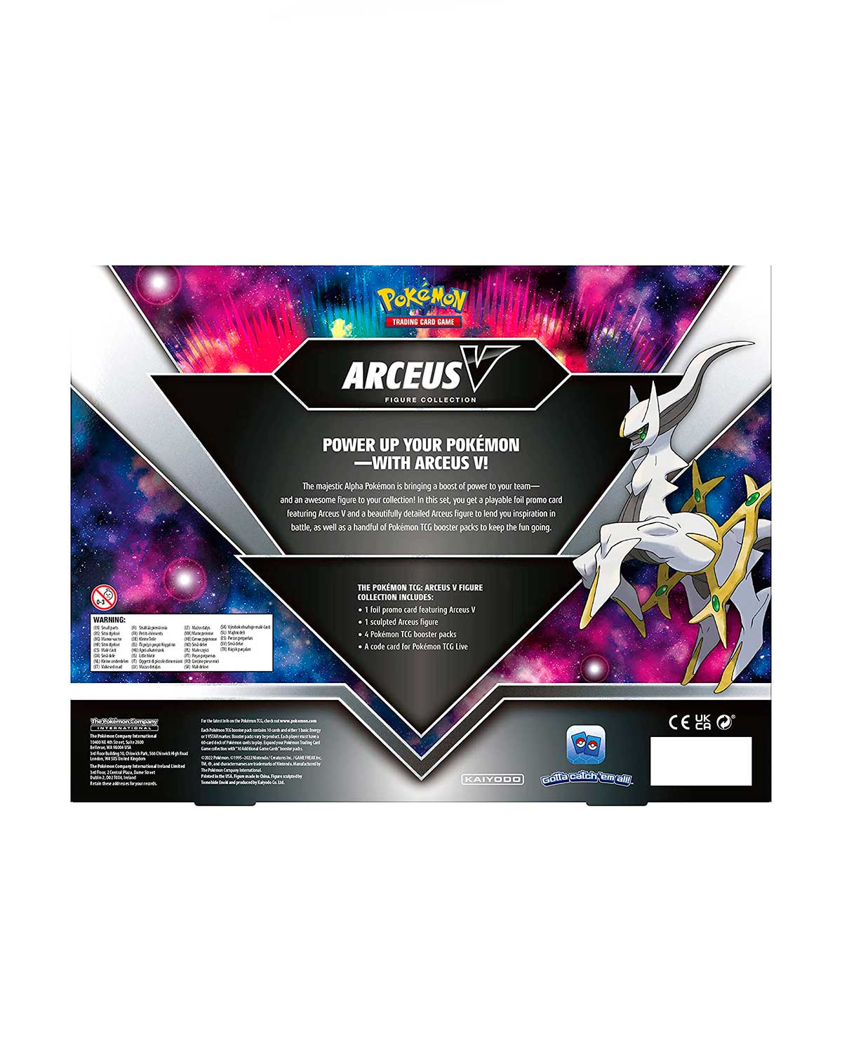 CAJA POKEMON TRADING CARD GAME ARCEUS V FIGURE COLLECTION INGLES - Image 2