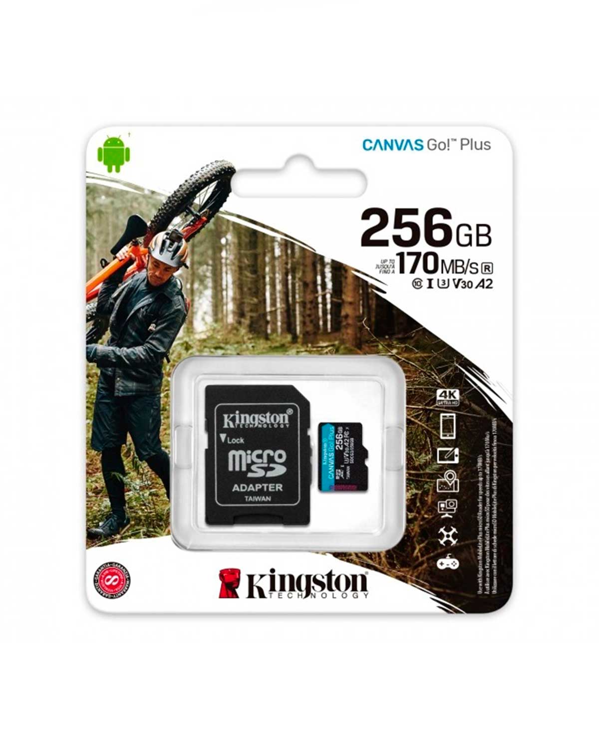 TARJETA MICRO SD 256GB CANVAS GO PLUS - Image 3