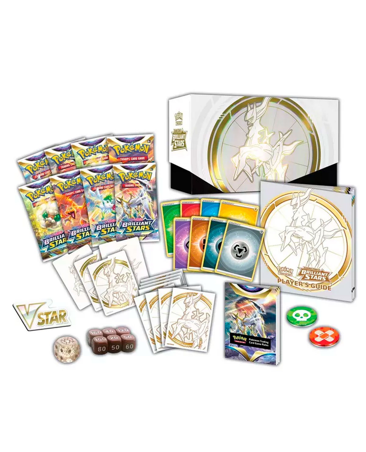 ELITE TRAINER BOX POKEMON TRADING CARD GAME SWORD AND SHIELD BRILLIANT STARS - Image 2