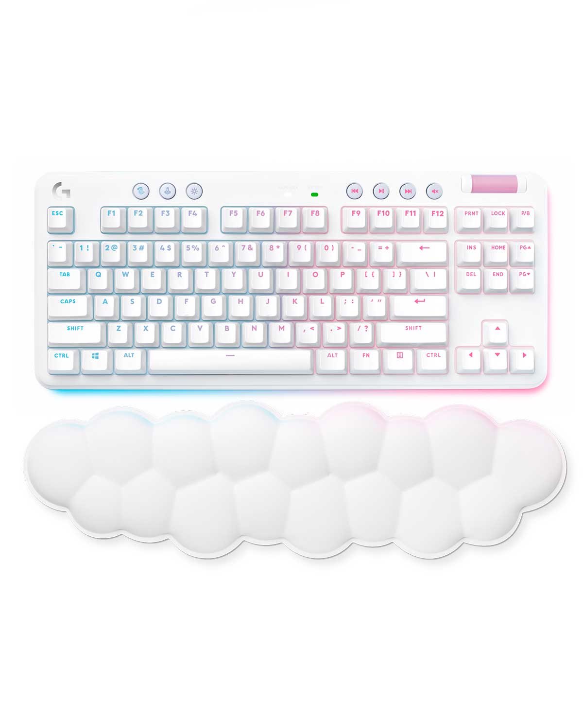 TECLADO INALAMBRICO LOGITECH G715 OFF WHITE - Image 2