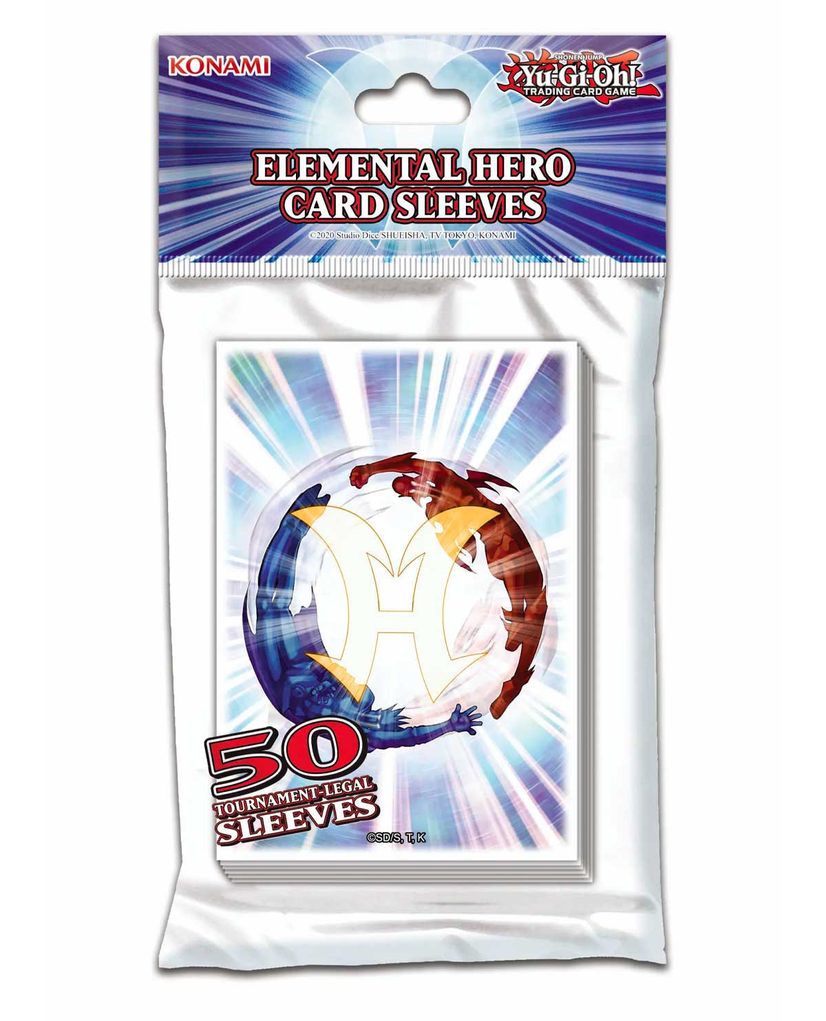 YU GI OH ELEMENTAL HERO CARD SLEEVES - Image 2