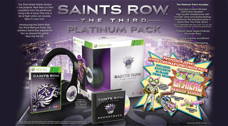 SAINTS ROW THE THIRD PLATINUM PACK - Image 9