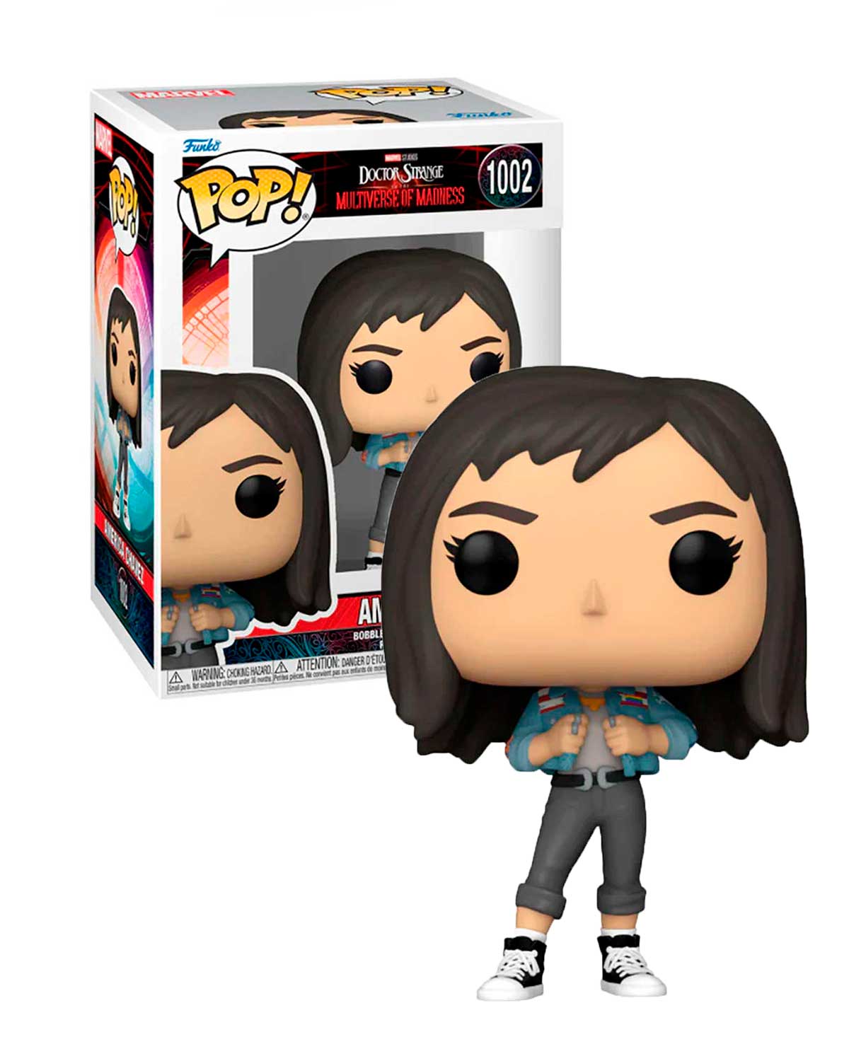 FIGURA POP MARVEL DOCTOR STRANGE IN THE MULTIVERSE OF MADNESS AMERICA CHAVEZ - Image 2