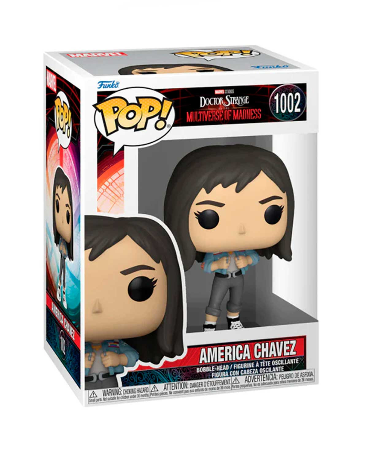 FIGURA POP MARVEL DOCTOR STRANGE IN THE MULTIVERSE OF MADNESS AMERICA CHAVEZ - Image 3
