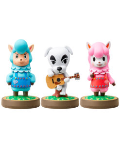 AMIIBO ANIMAL CROSSING CYRUS KK Y RESSE PAQUETE TRIPLE