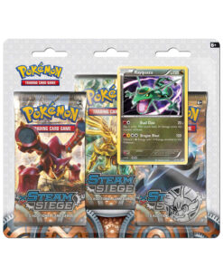 TRIPLE SOBRE POKEMON TRADING CARD GAME XY STEAM SIEGE RAYQUAZA