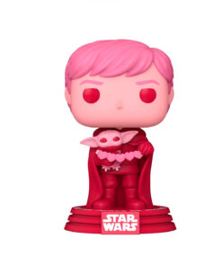 FIGURA POP STAR WARS VALENTINES LUKE AND GROGU