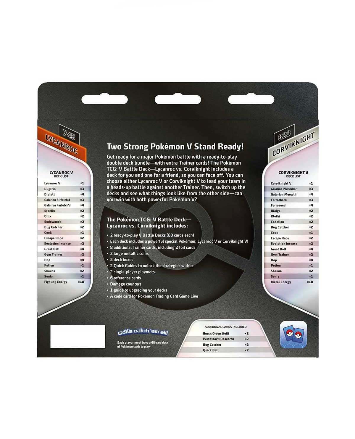 DECK POKEMON TRADING CARD GAME LYCANROC AND CORVIKNIGHT BUNDLE - Image 4