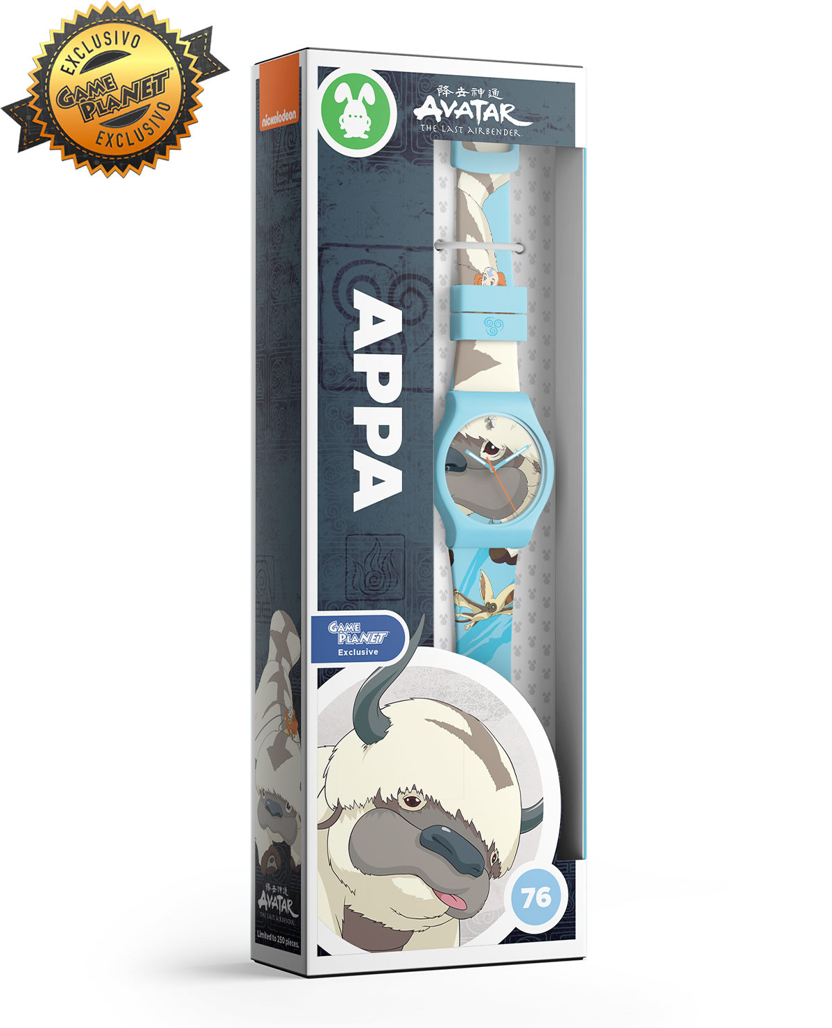 RELOJ EXCLUSIVO AVATAR THE LAST AIRBENDER APPA
