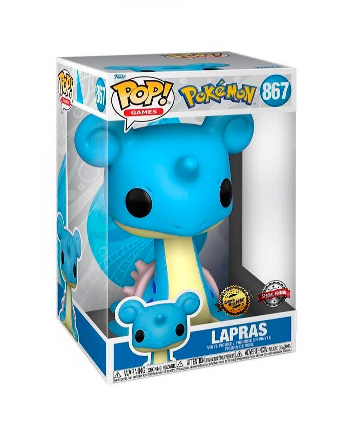 FIGURA POP POKEMON LAPRAS JUMBO - Image 2
