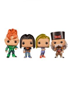 FIGURA POP DRAGON BALL Z 4 PACK ANDROID 16 17 18 DR GERO