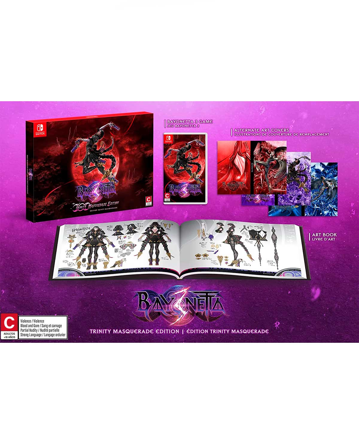 BAYONETTA 3 TRINITY MASQUERADE EDITION - Image 2