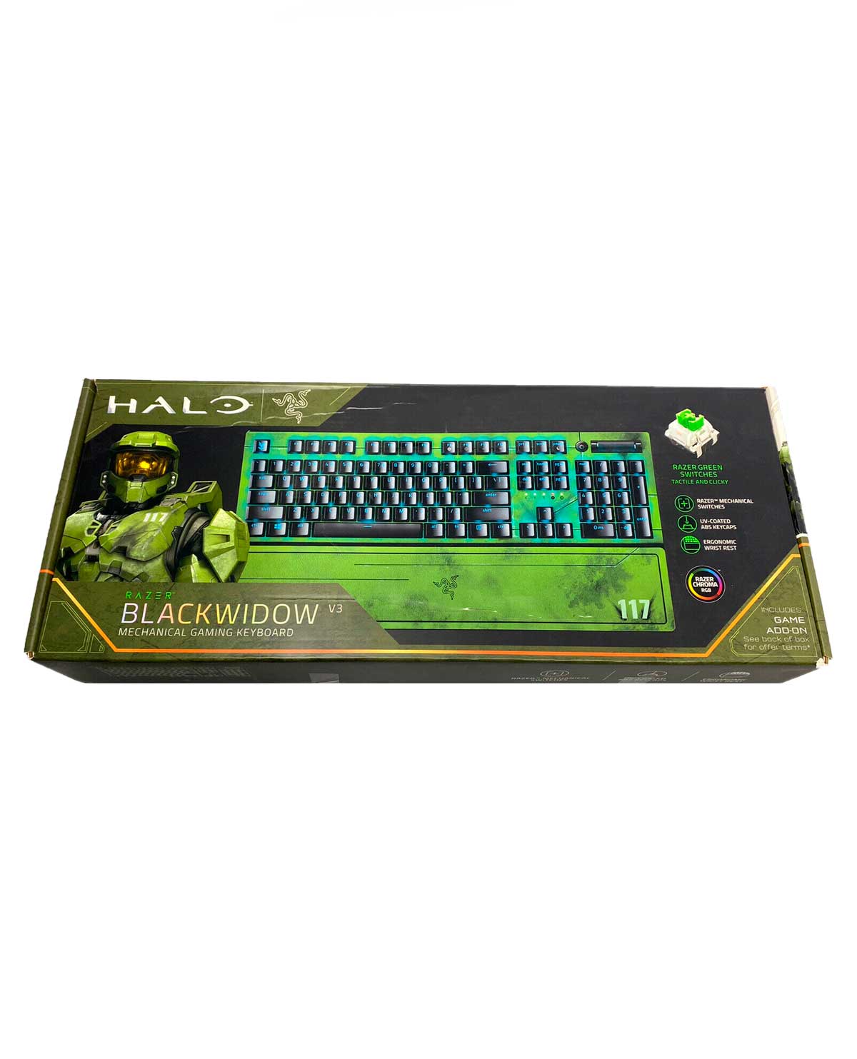 TECLADO MECANICO RAZER BLACKWIDOW V3 EDICION HALO INFINITE - Image 4
