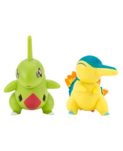 FIGURA POKEMON BATTLE FIGURE LARVITAR AND CYNDAQUIL