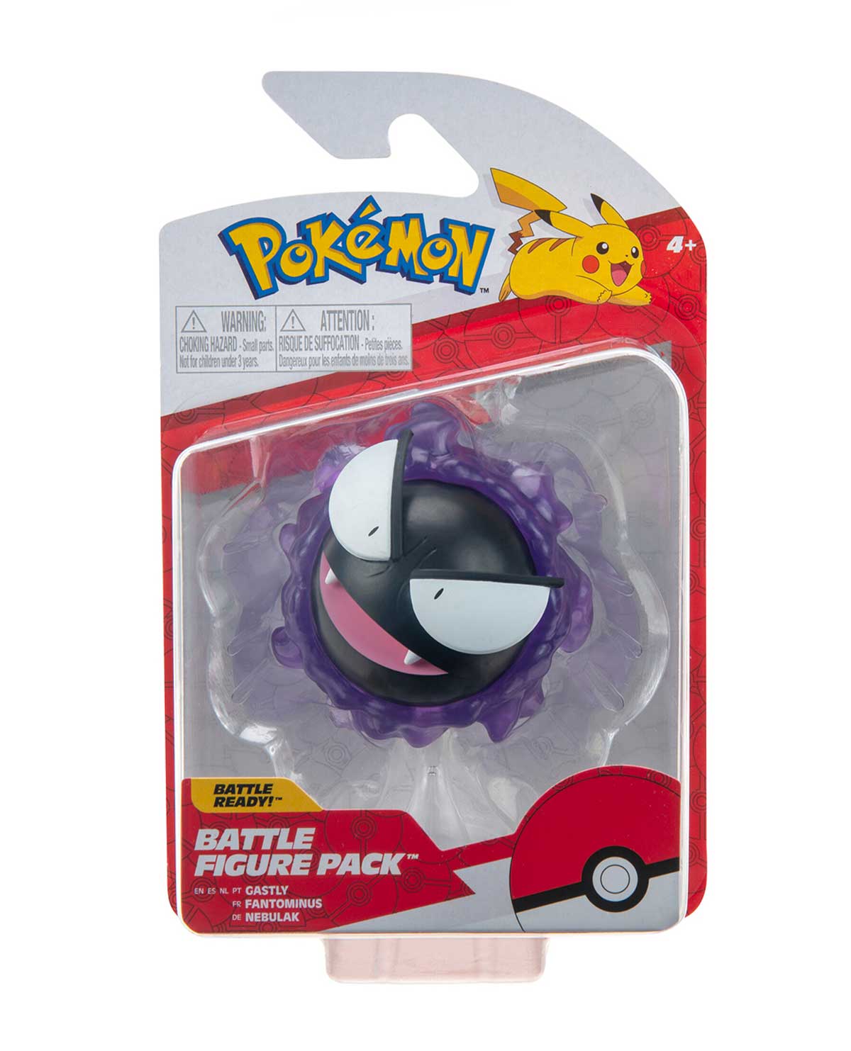 FIGURA POKEMON BATTLE FIGURE GASTLY - Image 3