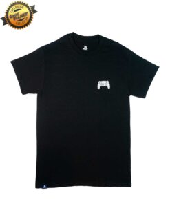PLAYERA NEGRA PLAYSTATION MINI CONTROL CHICA