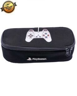 ESTUCHE CONTROL PLAYSTATION NEGRO CON AZUL