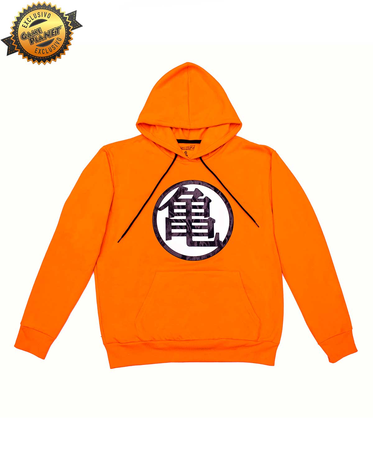 SUDADERA NARANJA LOGO DRAGON BALL Z GRANDE