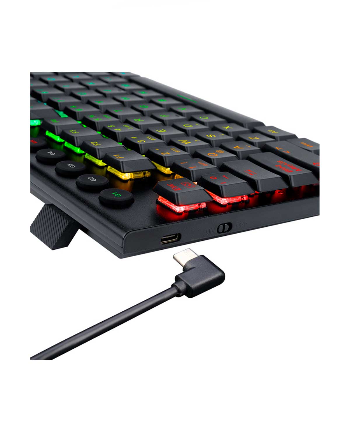 TECLADO REDRAGON K618 HORUS FULL SIZE SWITCH AZUL - Image 3