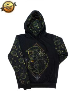 SUDADERA HALO INFINITE NEGRA MEDIANA